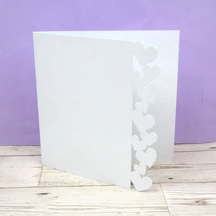 Fancy-Edge Blanks - Hearts Edge 1