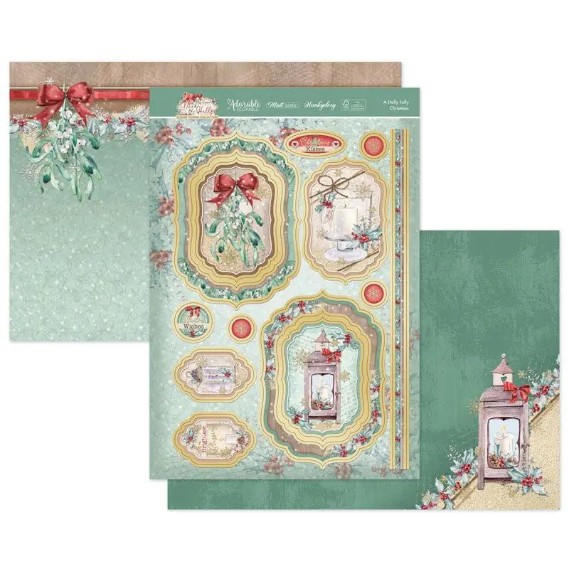 A Holly Jolly Christmas Luxury Topper Set 1