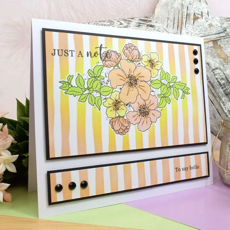 For The Love Of Masks - Geranium Bouquet Background Mask 2