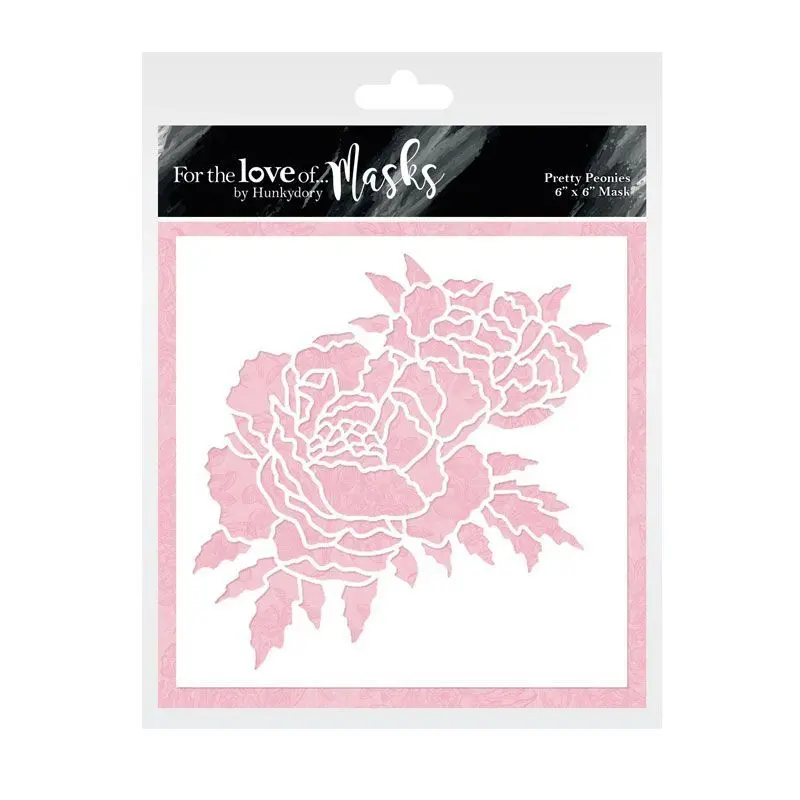 For The Love Of Masks - Pretty Peonies 1