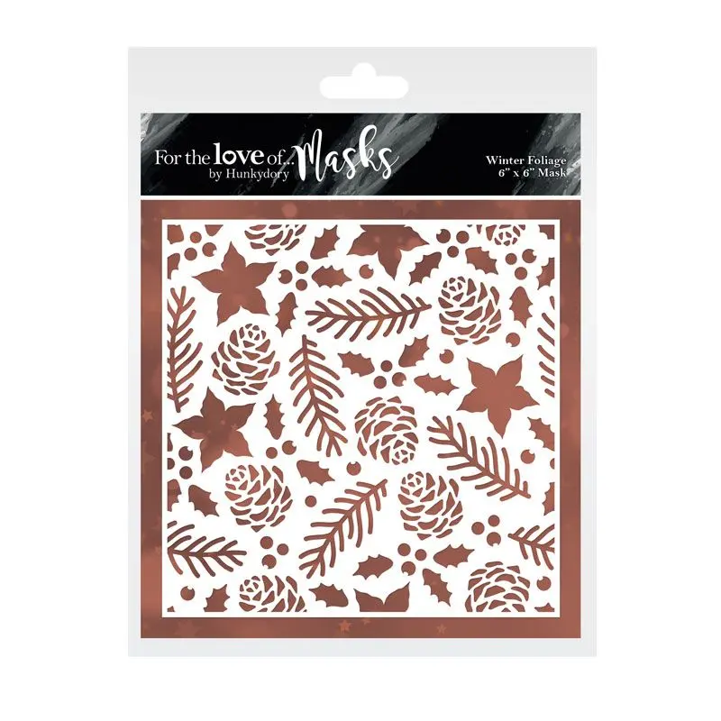 For The Love Of Masks - Winter Foliage 1