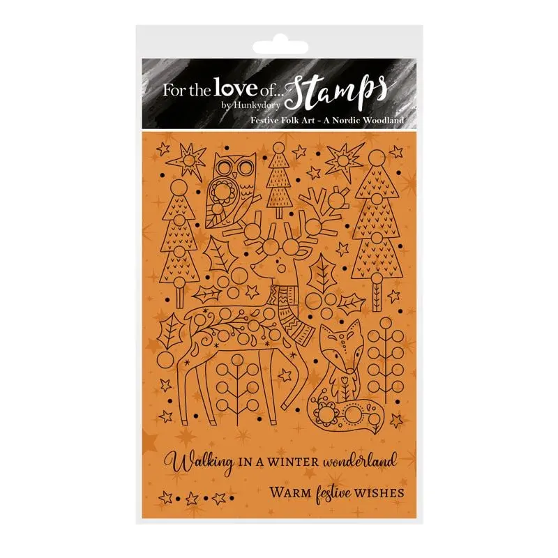 For The Love Of Stamps - A Nordic Woodland 1