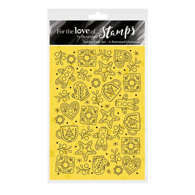 For The Love Of Stamps - A Patterned Christmas 1