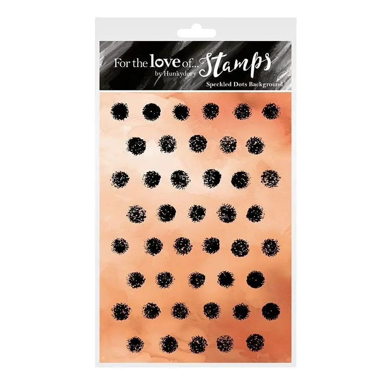 For The Love Of Stamps - Speckled Dots Background 1