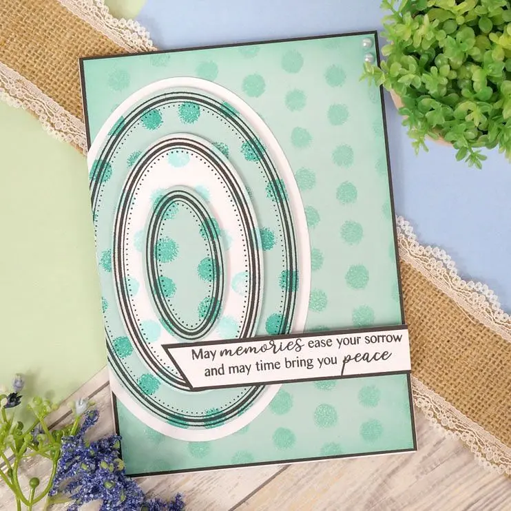 For The Love Of Stamps - Nesting Frames - Ovals 2