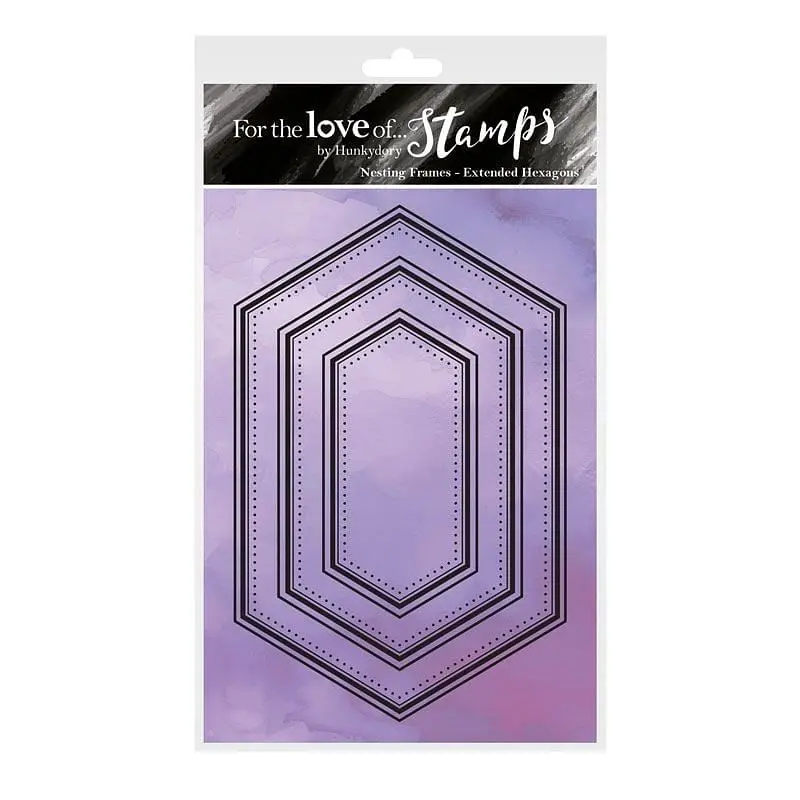 For The Love Of Stamps - Nesting Frames - Extended Hexagons 1