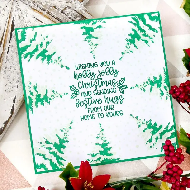 For The Love Of Stamps - Festive Wishes 2