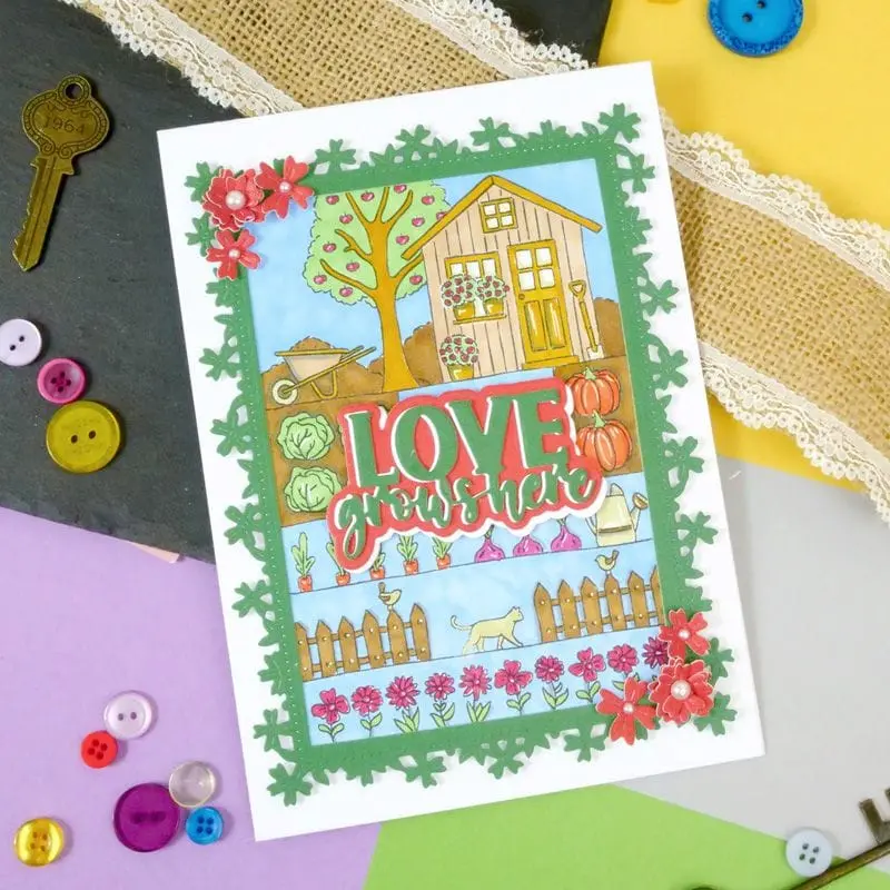 For The Love Of Stamps - The Vegetable Patch 2
