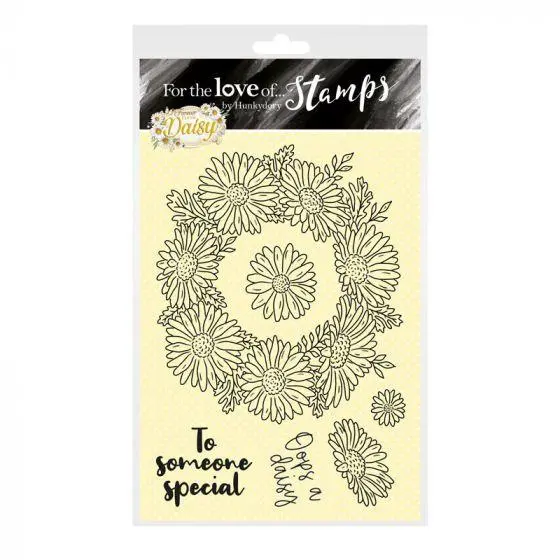 For The Love Of Stamps - Daisy Delights A6 Stamp Set 1