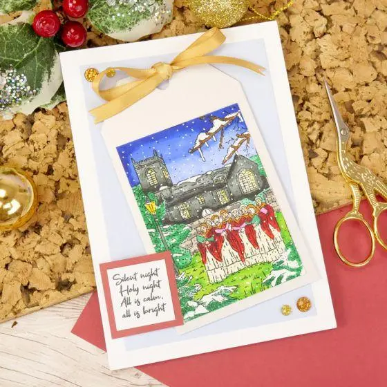 For The Love Of Stamps - Church Choir A6 Stamp Set 2