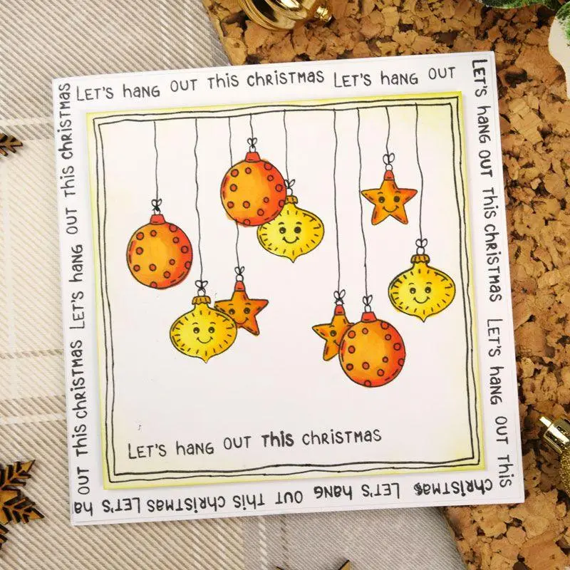 For The Love Of Stamps - Hang Out At Christmas 2