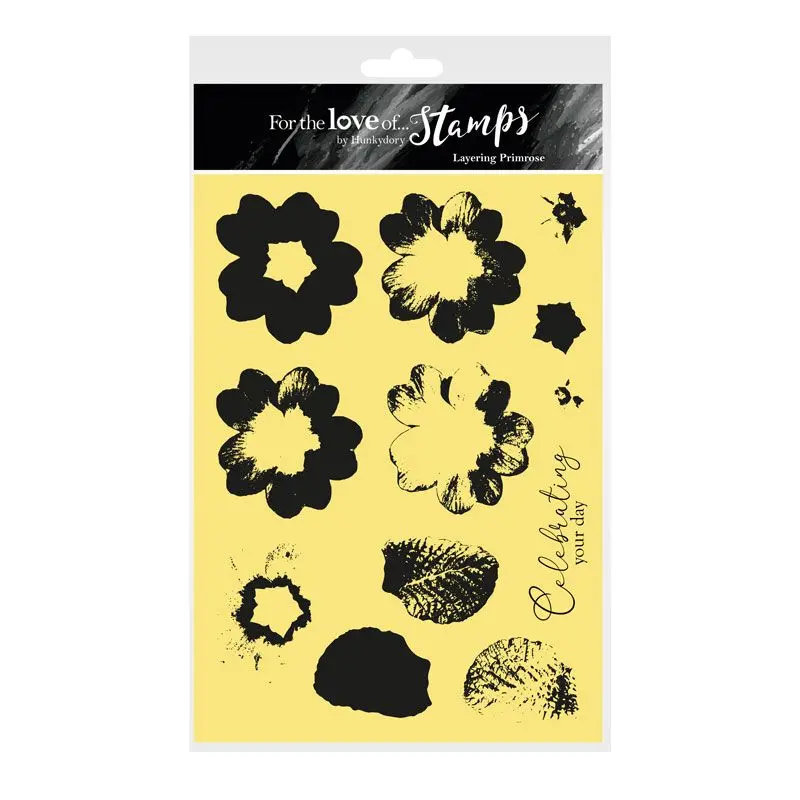 For The Love Of Stamps - Layering Primrose A5 Stamp Set 1