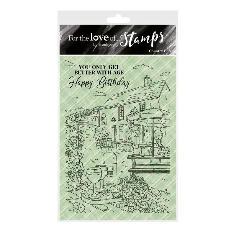 For The Love Of Stamps - Country Pub A6 Stamp Set 1
