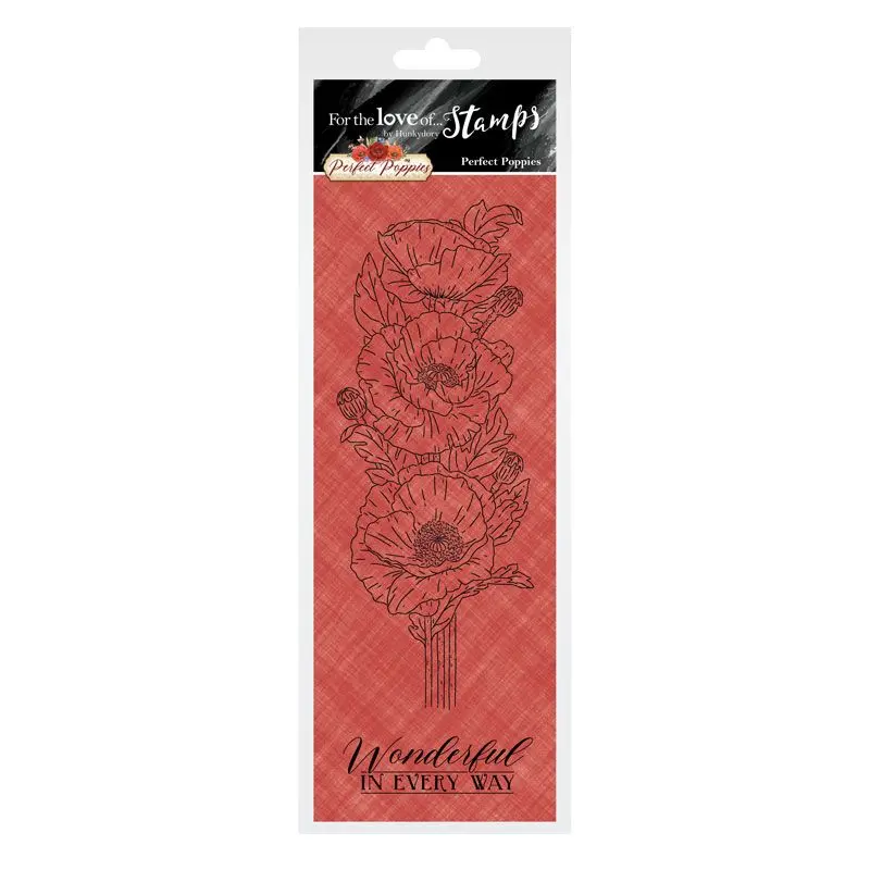For The Love Of Stamps - Perfect Poppies 1