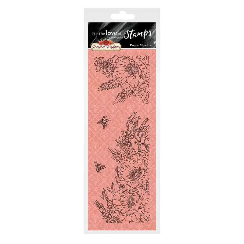 For The Love Of Stamps - Poppy Meadow 1