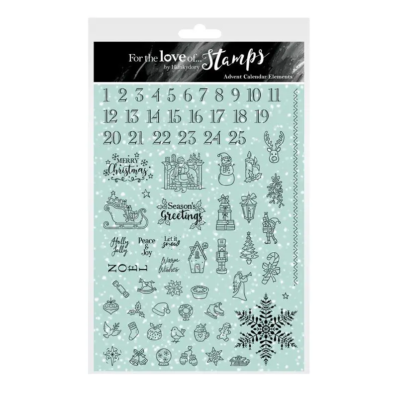 For The Love Of Stamps - Advent Calendar Elements 1