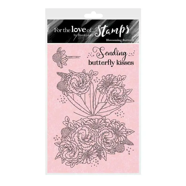 For The Love Of Stamps - Blossoming Butterfly 1