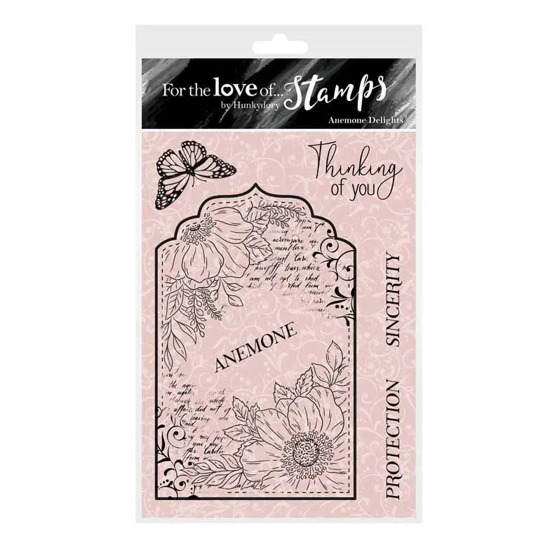 For The Love Of Stamps - Anemone Delights 1