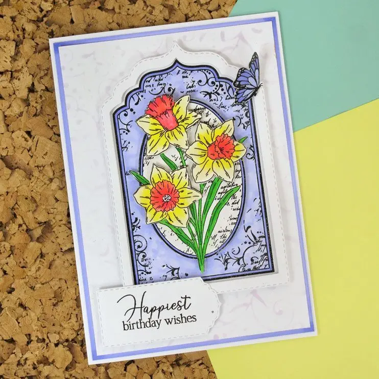 For The Love Of Stamps - Daffodil Joy 2