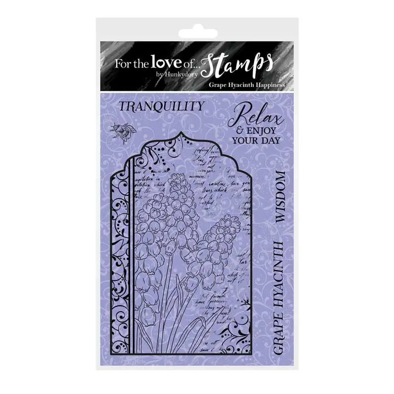 For The Love Of Stamps - Grape Hyacinth Happiness 1