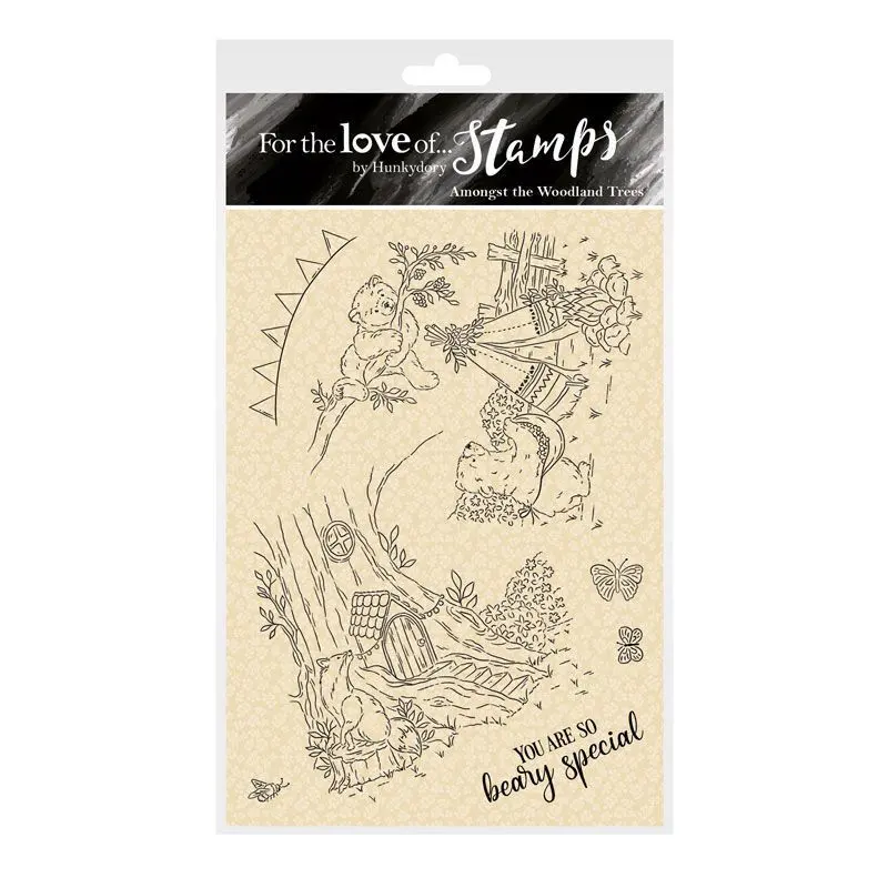 For The Love Of Stamps - Amongst The Woodland Trees 1