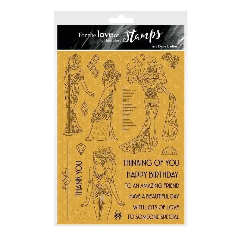For The Love Of Stamps - Art Deco Ladies 1