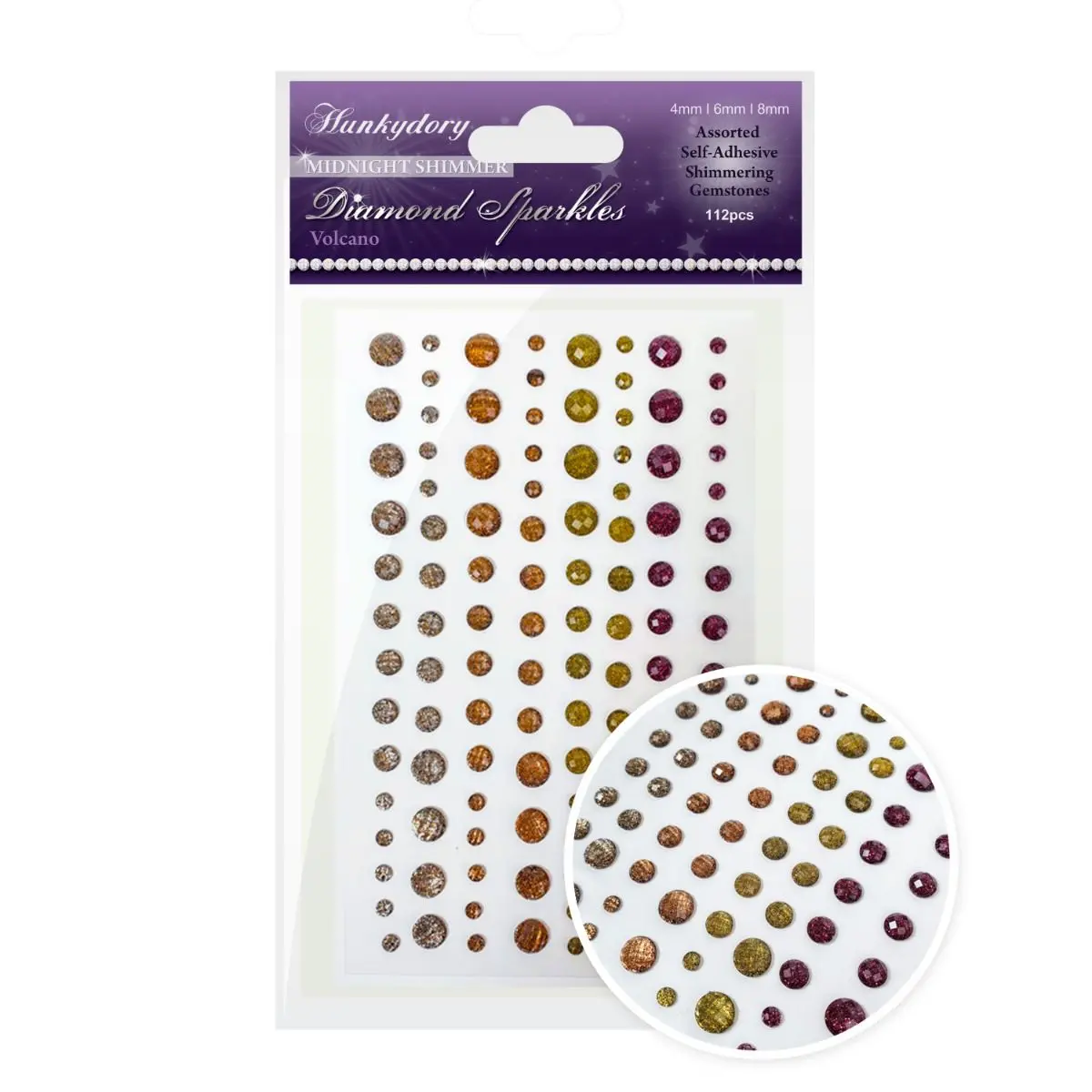 Diamond Sparkles Gemstones - Midnight Shimmer - Volcano 1