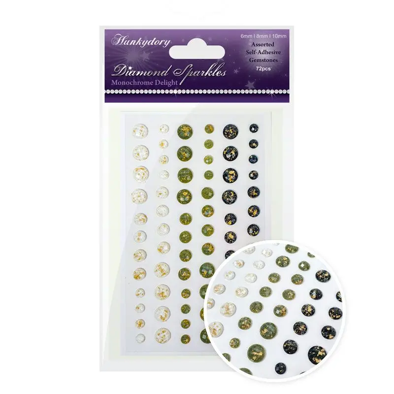 Diamond Sparkles Gemstones - Gold Leaf 1