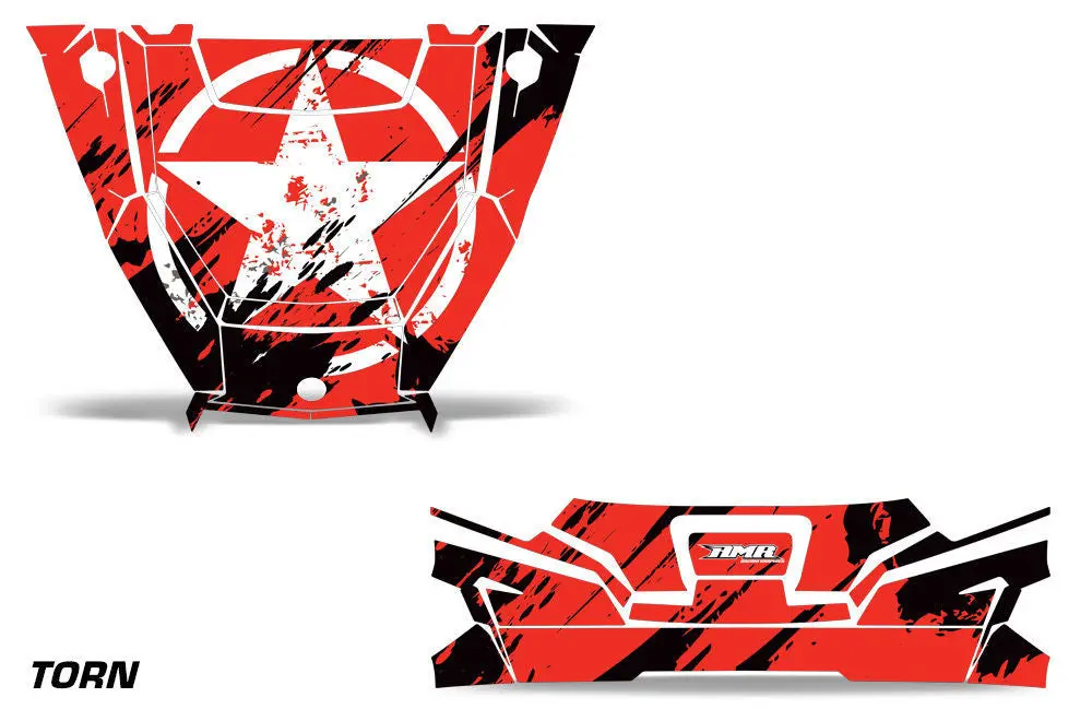Polaris General Center Hood And Tailgate Graphic Kit (2016-2017) 1