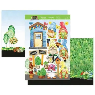 No Place Like Gnome Luxury Topper Set 1