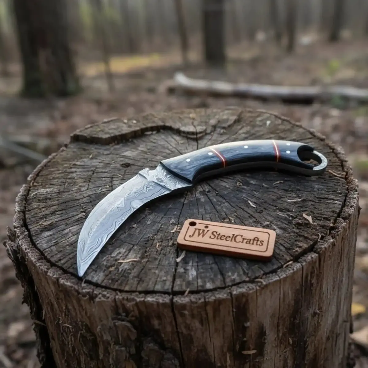 Hand Forged Karambit Knife By Jw Steel Crafts 1