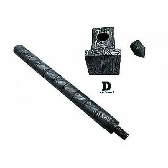 Hand Made Damascus Steel Viking Hammer Divine Enterprises 2