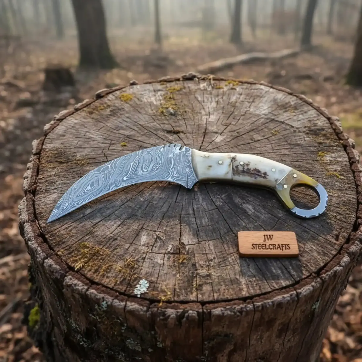 Handmade Custom Du Hoc Karambit Knife. 1