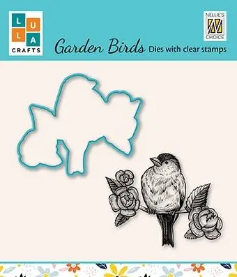 Garden Birds 6 - Die And Clear Stamp 1