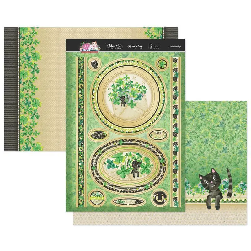 Feline Lucky! Luxury Topper Set 1