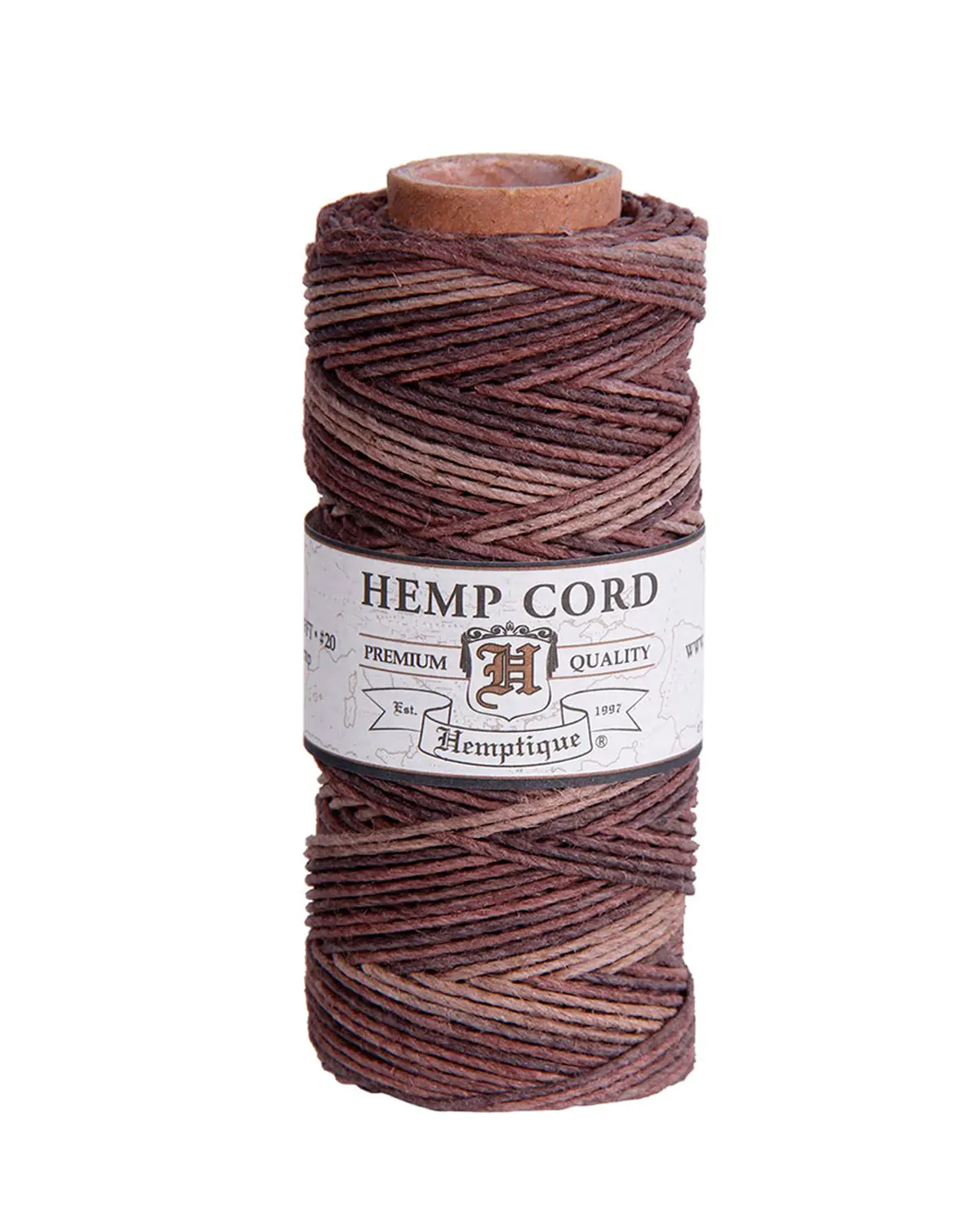 Hemptique #20 Variegated Hemp Cord Spools 50G 1
