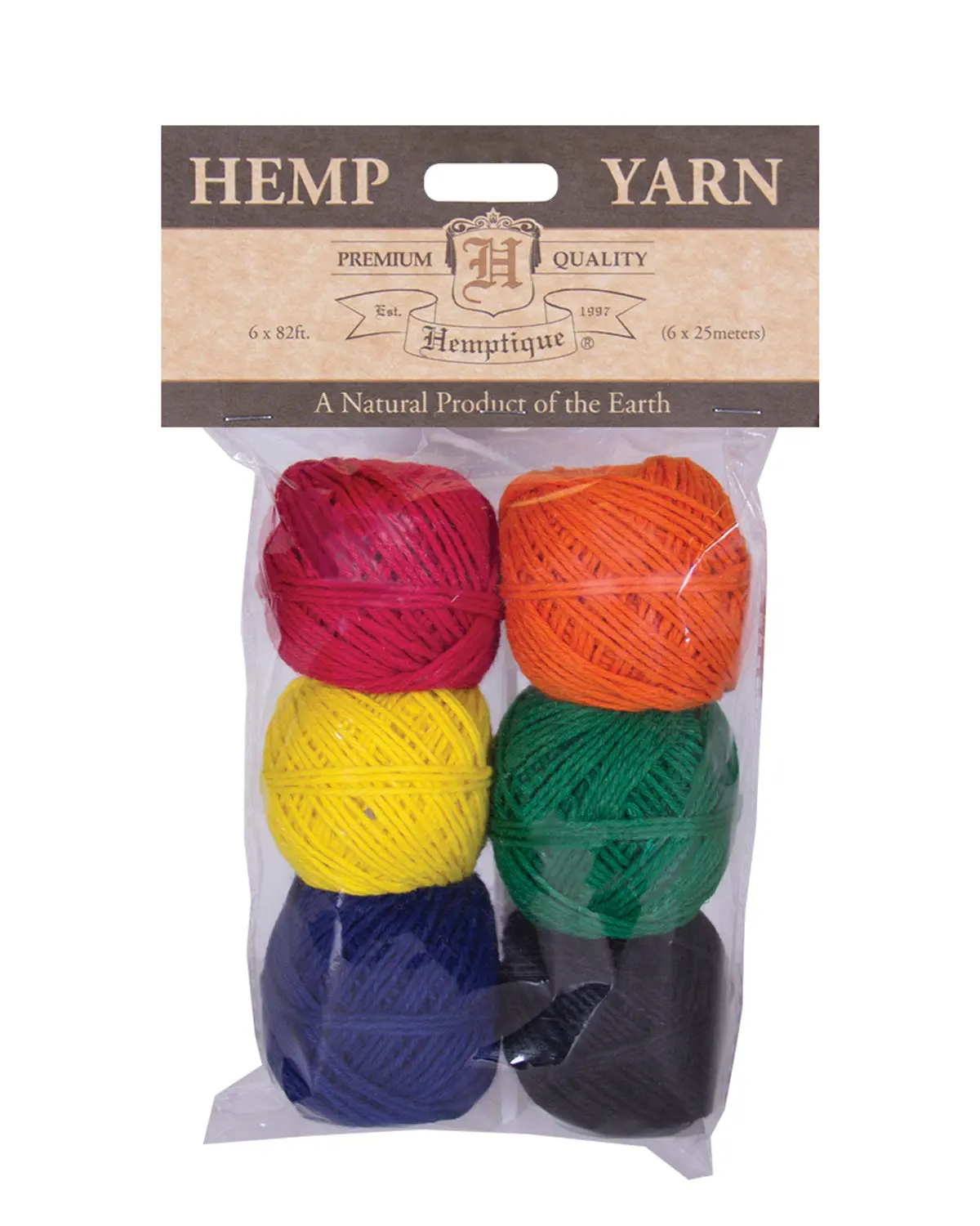 Hemptique Hemp Yarn Bon Bons 6X25m 1
