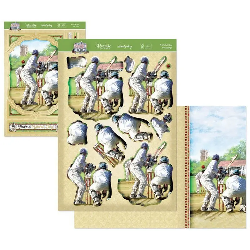 Sports & Hobbies Deco-Large Set - A Wicket Day 1