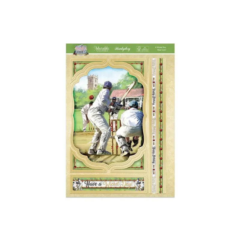 Sports & Hobbies Deco-Large Set - A Wicket Day 2