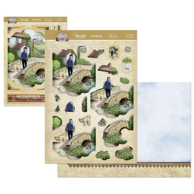 Sports & Hobbies Deco-Large Set - River Walks 1