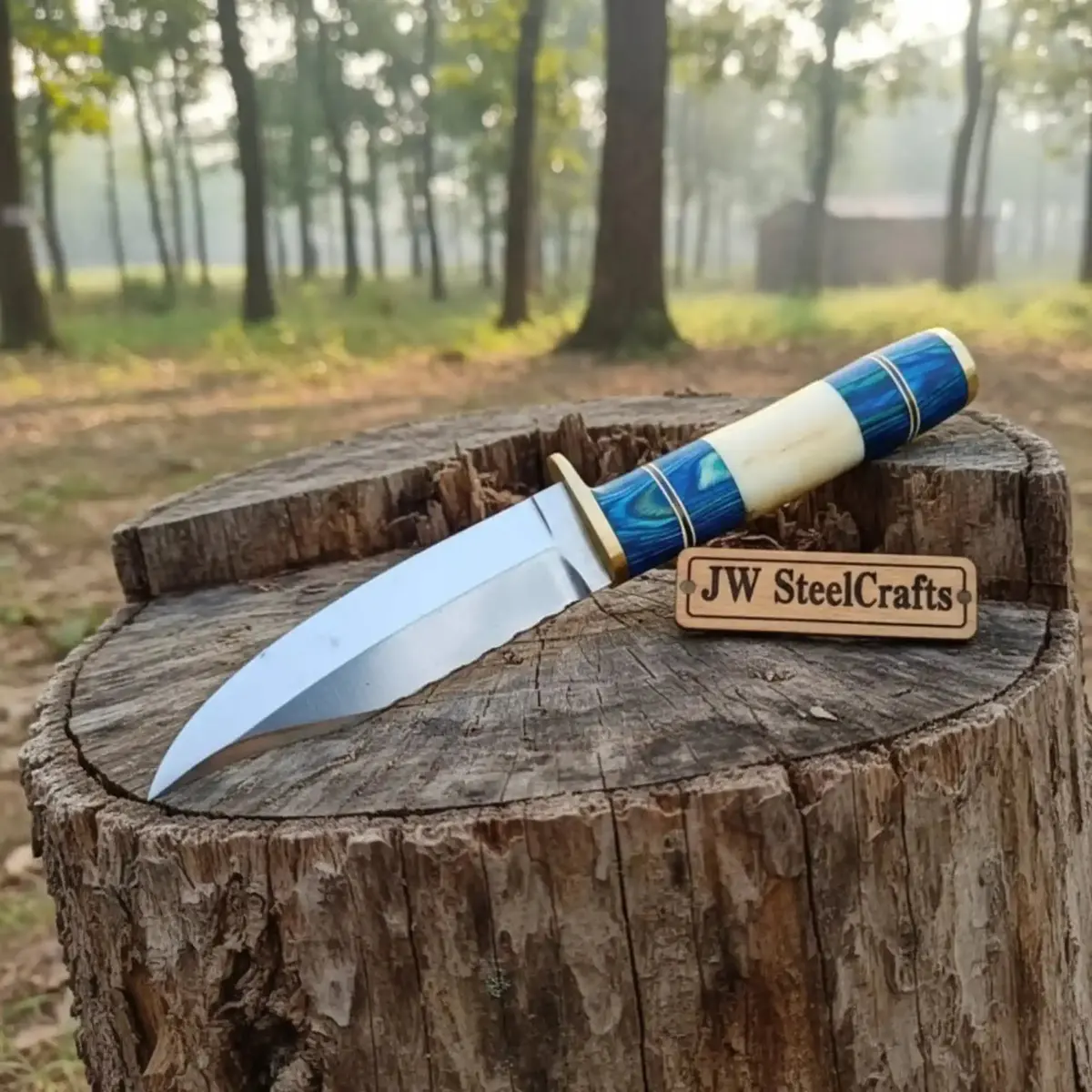 Hunting Knife Drop Point, 4.5” Blade 1