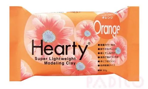 Hearty Soft Clay - Orange 50G 1