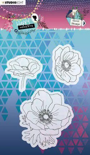 Stamp A6 Happy Moments Nr.460 1
