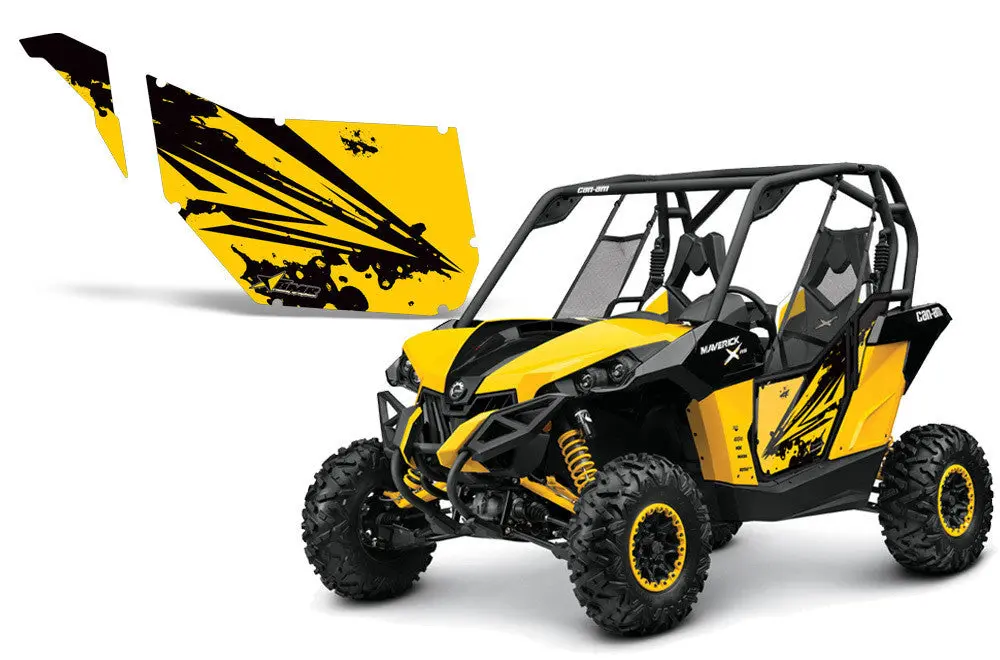 Pro Armor Door Graphics For Can Am Maverick 1