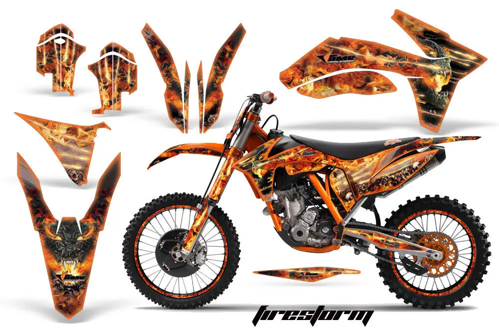 Ktm Xc 150-300 Graphics (2011-2012) Kit C7 1