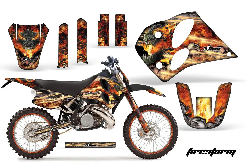 Ktm Sx, Xc, Lc2 Graphics (1993-1997) 2-Stroke - Kit C6 1