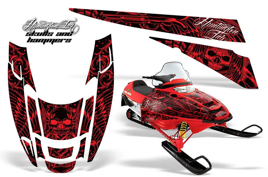 Polaris Edge Snowmobile Graphics 1
