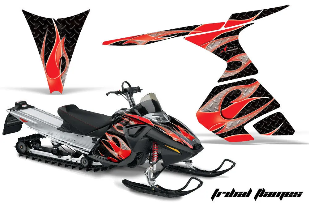 Ski Doo Rt Sled Snowmobile Graphic Wrap Kit (2005-2009) 1