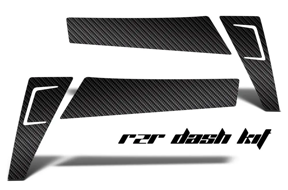 Polaris Rzr 800 & Rzr 900 Carbon Fiber Dash Graphics 1