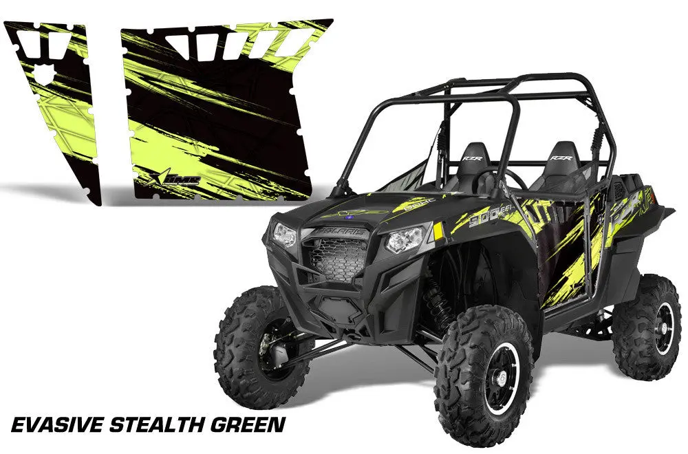 Polaris Rzr 900 Xp 2-Door Graphics - Oem Designs (2011-2014) 1